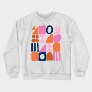 Sweet Playful Shapes Crewneck Sweatshirt